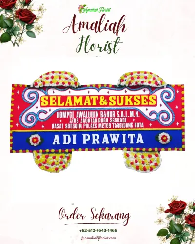 Karangan Bunga Ucapan Selamat di Singaparna
